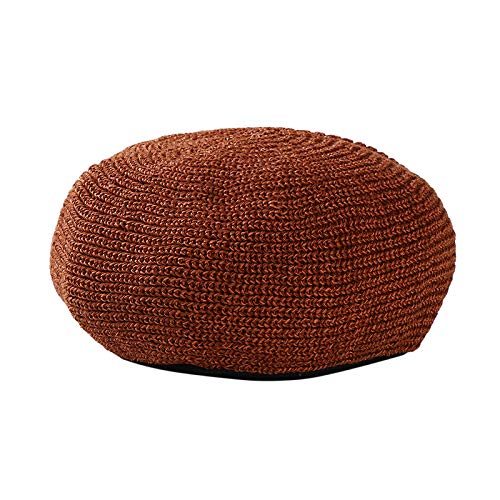 Jixing Summer Knit Thin Boina Mujer Moda Hueco Transpirable Sombrero de Senderismo Sombrero de Fiesta Sombrero de Fiesta,Color Caramelo