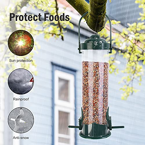 Mangiatoia per uccelli da appendere, mangiatoia