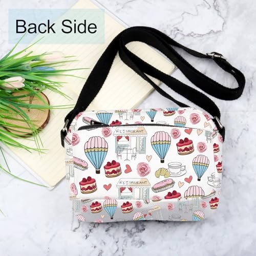 Tower Crossbody Bag Paris Lover Gift Vacation Travel Gift Cute France Purse Bag Oh La La I Love Paris For Her4