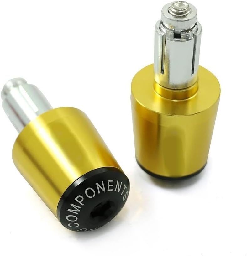 SCUUBE Handlebar Plug for Hon&da CBR1000RR CBR 1000 RR 2004 2005 2006 2007 2008 2009-2018 7/8" 22MM Handle Bar Ends Motorcycle Handlebar Grips End Cap Anti Vibration (Color : Green)