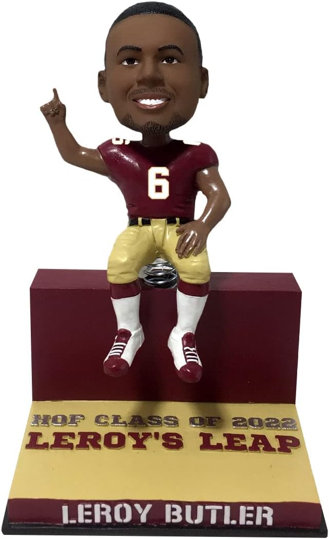 Leroy Butler College Maroon Jersey Bobblehead College