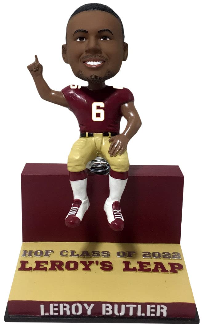 Leroy Butler College Maroon Jersey Bobblehead College