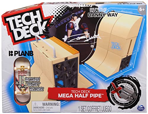 UNISCI VARI SET: con le rampe della serie X-Connect Park Creator puoi unire diversi set di rampe come Flip N’ Grind, Competition Wall e Sk8 Garage (ciascuno in vendita separatamente) per costruire il teatro per le tue esibizioni