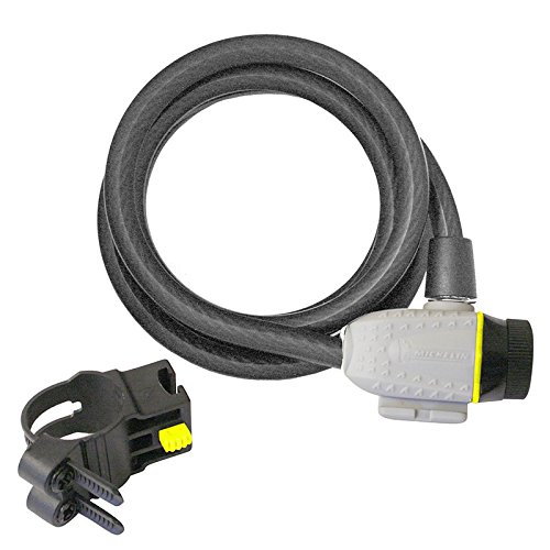 Michelin Antivol Spiral Chiave + Supporto Diametro...
