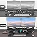 ECO-WILL Dual Monitor Stand, 2-Tier Wood Monitor Riser with Storage Organizer and Cable Management, Black