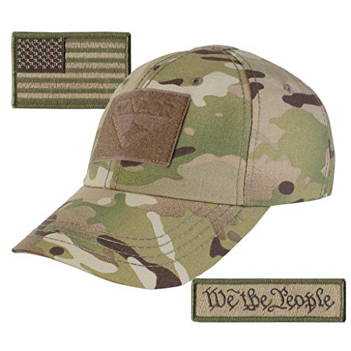 We The People & USA Tactical Patch with Condor Operator Cap Bundle