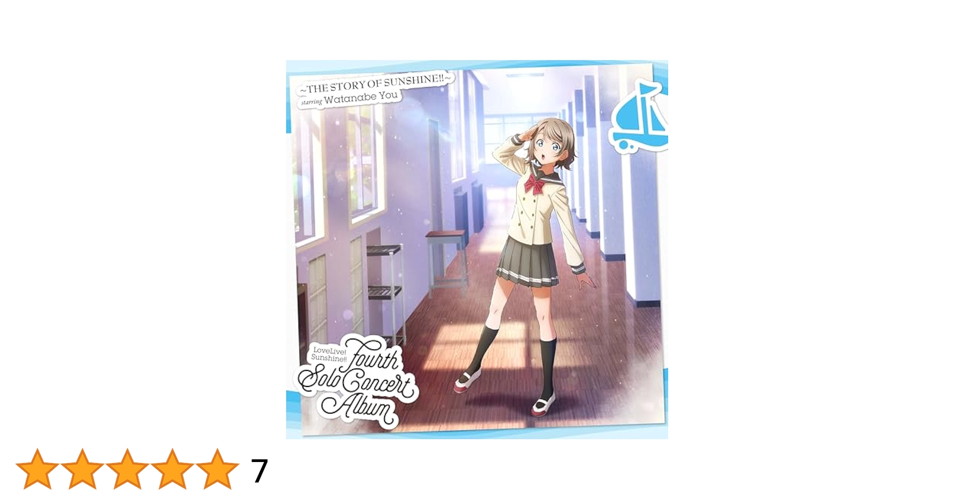 アニメ LoveLive! Sunshine!!Watanabe Fourth Solo LoveLive! Sunshine!! Watanabe You First Solo Concert Album