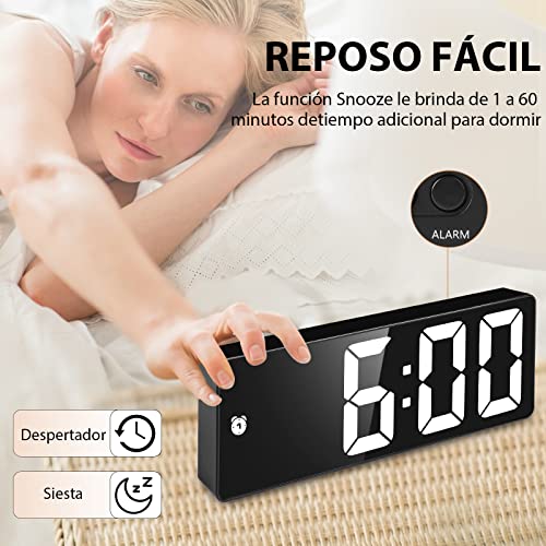 Decoración, Watch reloj despertador Marca UOUOU (2)