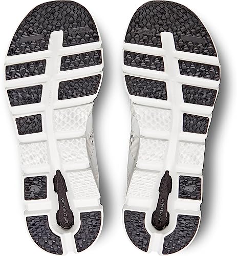 Image of On Men's Cloudrunner Sneakers, Undyed-White /Flame, 12 Medium US