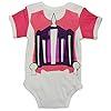 Knitwits Baby Fett Onesie and Hat Bundle Outfit Pink (0-3 Months)