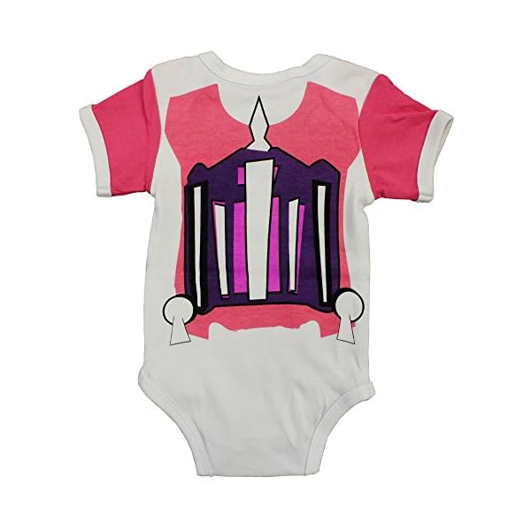 Knitwits Baby Fett Onesie and Hat Bundle Outfit Pink (0-3 Months)