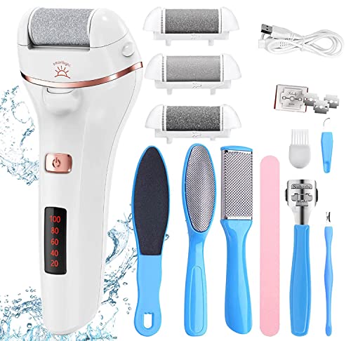Befol Rapeuse Pieds Electrique Rape Pieds Pédicure Professionnel Rechargeable Electrique Lime Ponceuse Soin Pied Anti-callosité Electric Foot File