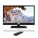 Pyle 23.6-Inch 1080p LED TV | Ultra HD TV | LED Hi Res Widescreen Monitor with HDMI cable RCA Input | LED TV Monitor | Audio Streaming | Mac PC | Stereo Speakers | HD TV Wall Mount (PTVLED23)