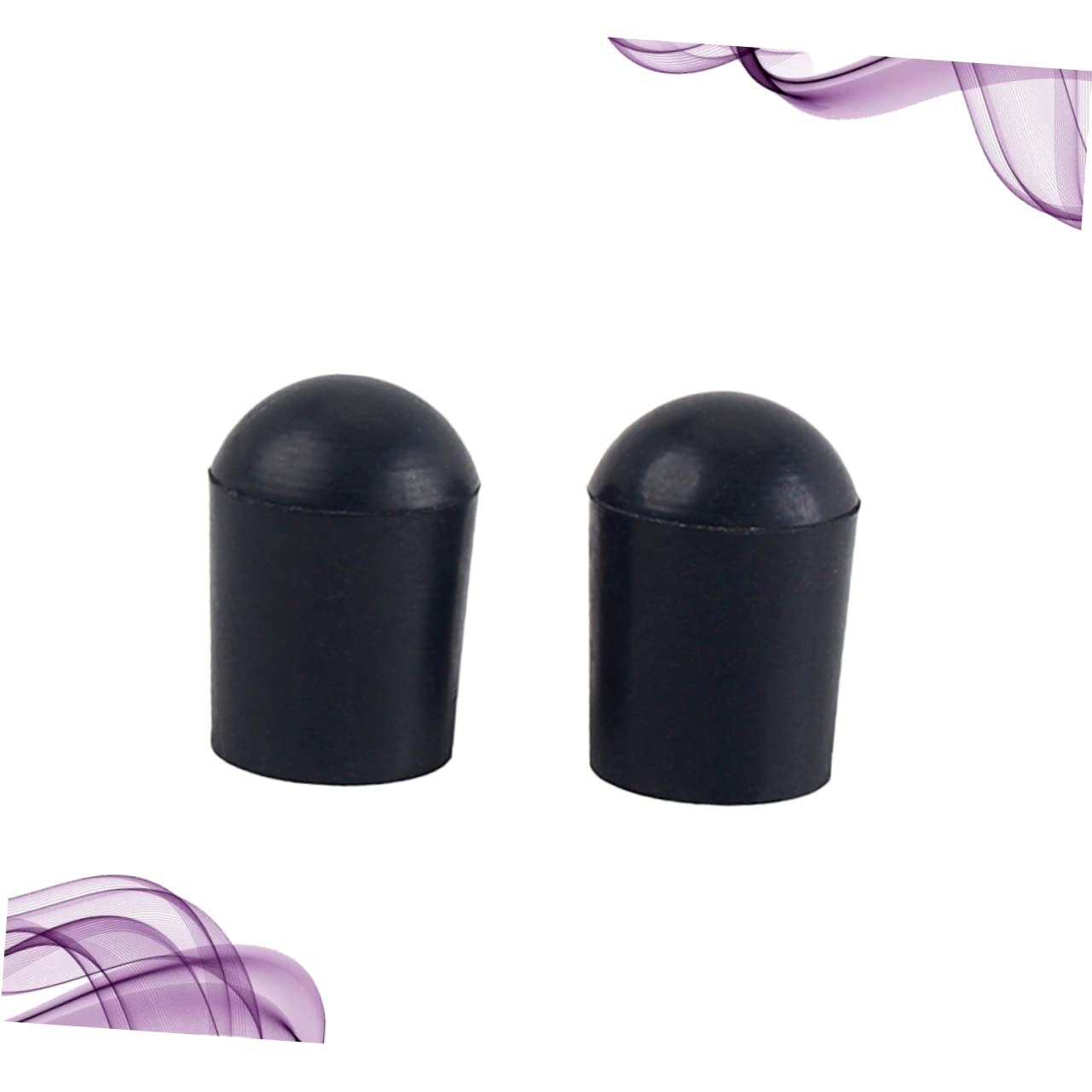 SUPVOX Tail Pin Case 2 Non-slip Mats Ba25 Lightweight Elegant Violin Accessory