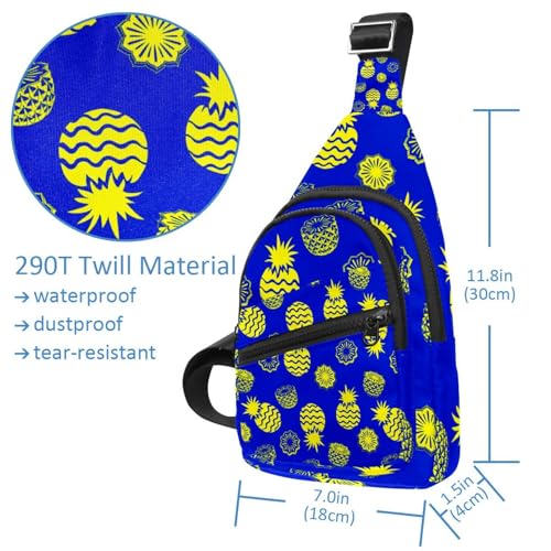 Bolsa cruzada impermeable de alta resistencia con estampado de Navidad 5