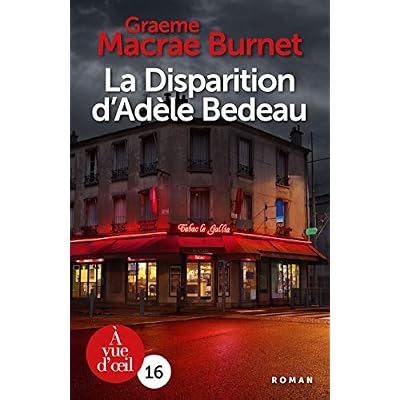 LA DISPARITION D'ADELE BEDEAU
