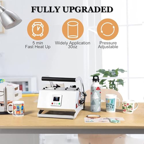 Sublimadora para Tazas de 30 OZ con Pantalla Táctil miniatura 2