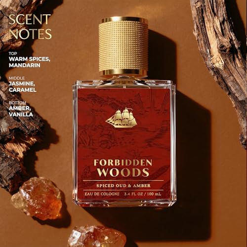 Old Spice Cologne for Men, Sophisticated Forbidden Woods Scent, 3.4 fl oz - image 2