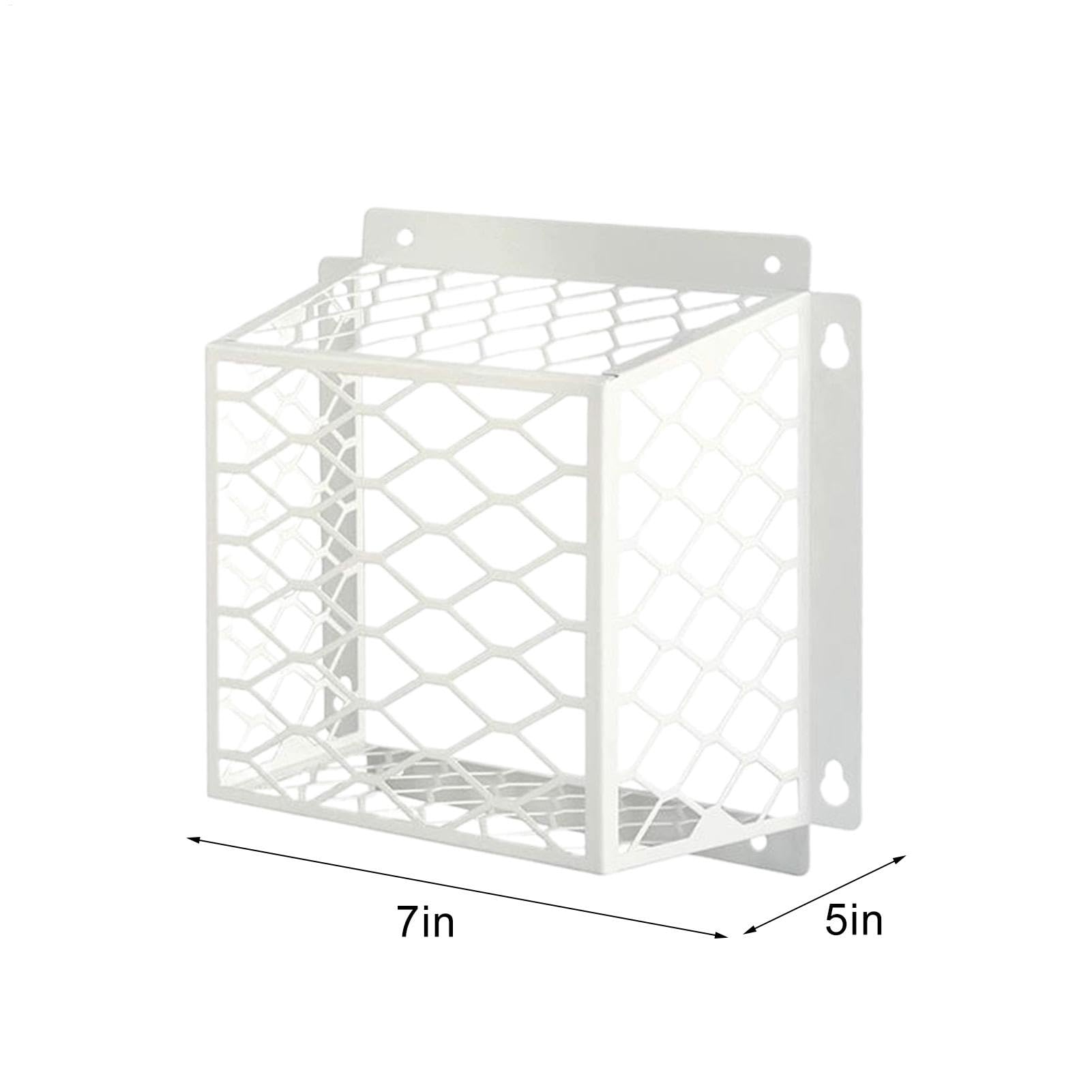 Protector para pájaros de ventilación para secadora, protector de acero galvanizado resistente a la intemperie, evita que los pájaros entren en conductos de ventilación