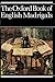 Produktbild Oxford Book of English Madrigals: Vocal Score