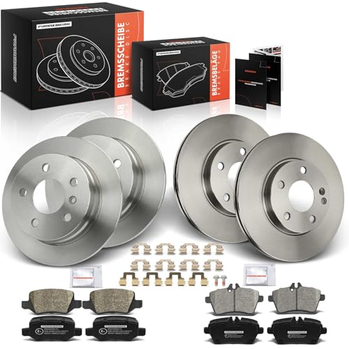 Plaquettes de frein et disques Frankberg haute friction pour Classe A W169 et B W245