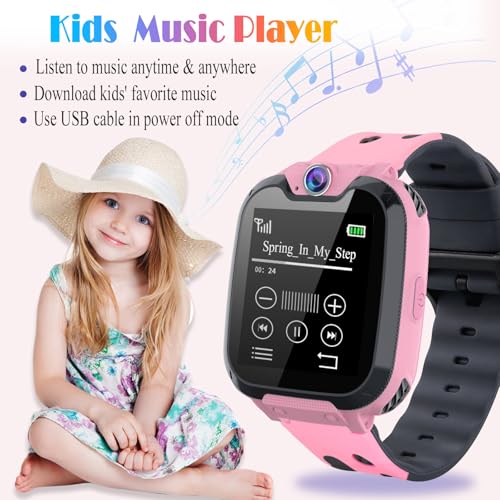 50% Off Goodatech Smart Watch for Kids with 16 Games & Camera