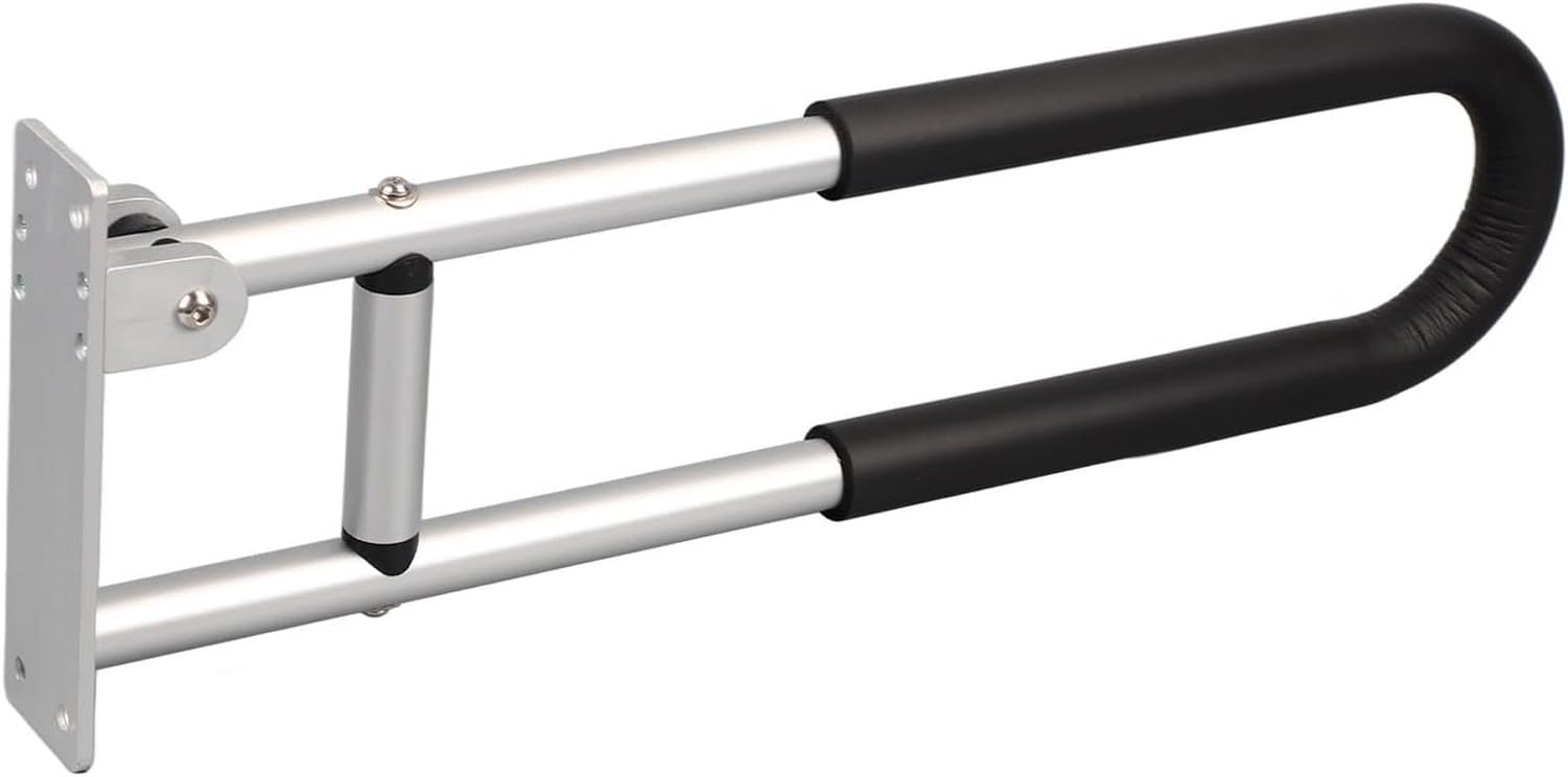 Uchwyt prysznicowy aluminiowy 60 cm składany bezpieczny uchwyt łazienkowy, YC1215B, YC1215B