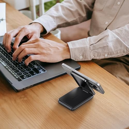 Image of Mcdodo MagQ 2-in-1 10000mAh 20W Qi2 Magnetic Powerbank and Foldable Phone Stand