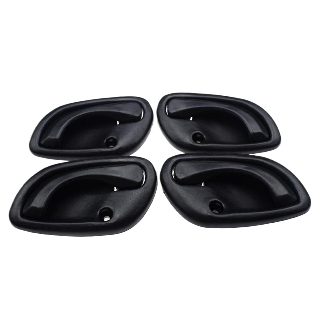 Tmtbxtzzk Kit 004 Grey Black Door Handle Compatible With Suzuki Esteem Baleno 1995 1996 1997 1998 1999 2000 2001 Outside Inside Front Rear Left Right Lh Rh(Kit 004)