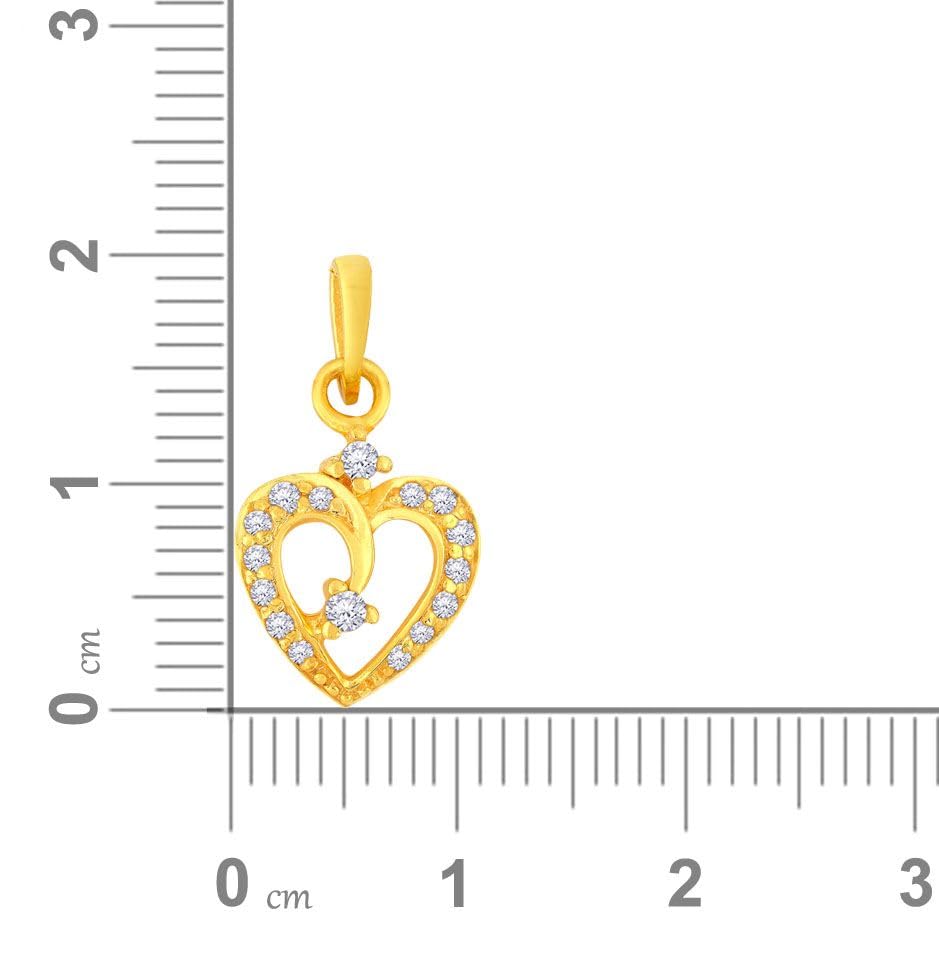 Malabar Gold and Diamonds 22KT Yellow Gold Pendant for Women - Image 5