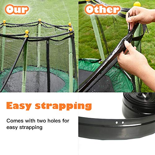 NHILES Upgrade Trampoline Sprinkler Outdoor Water Play Sprinklers Summer Sprinkler for Kids（39Ft） - Thumbnail 6