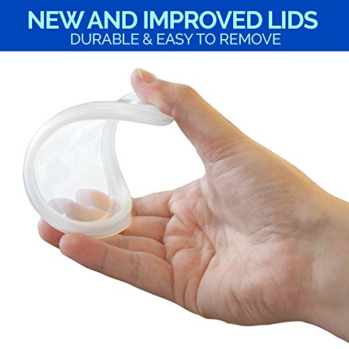 image for Healthy Packers Deli Containers with Lids - Food Storage Containers - 