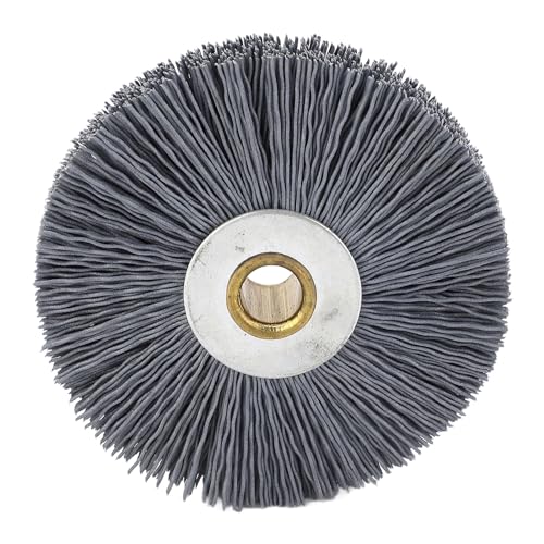 Key Machine Deburring Key Machine Brush 80x20x10mm Nylon and Stainless Steel Multifunctional Crimped Wire Wheel Brush