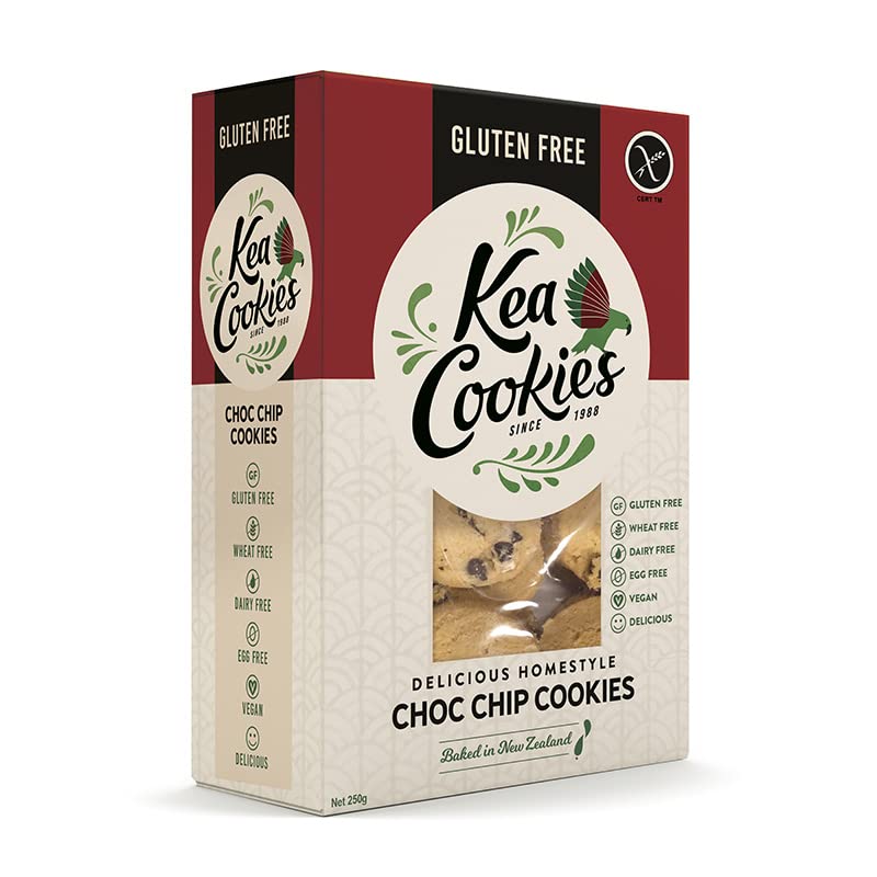 Kea Cookies Gluten Free Cookies - Choc Chip 250g - 250 g (Pack of 1)