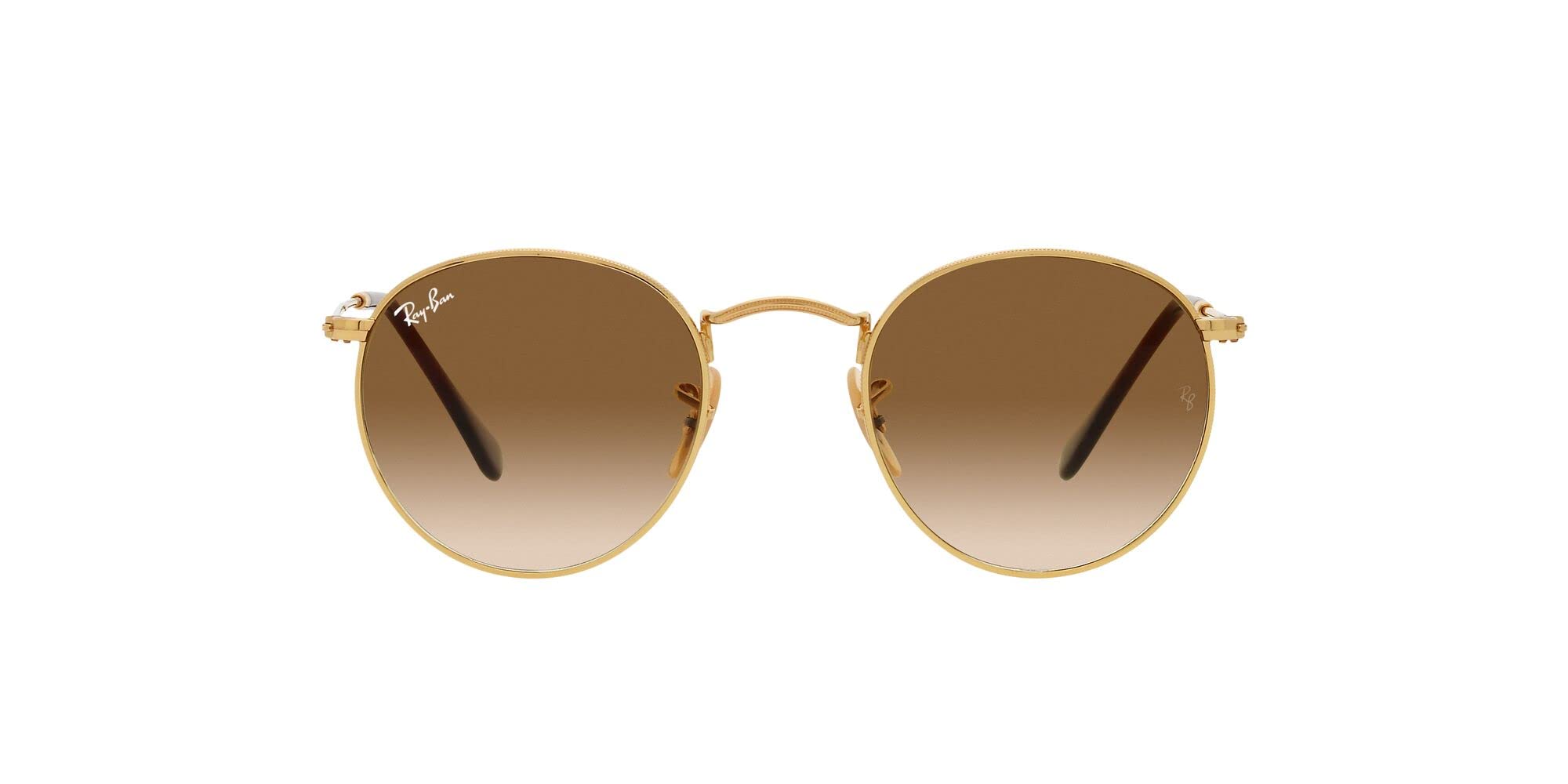 Amazon | [レイバン] サングラス RB3447 ROUND METAL GOLD Frame