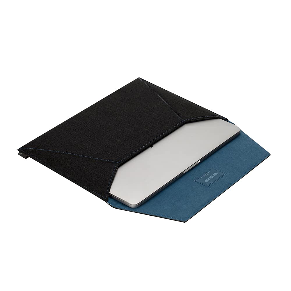 Incase Woolenex - Funda para portátil MacBook Pro de 15 pulgadas, funda aerodinámica para computadora con cierre a presión (15.6 x 0.8 x 10.4 pulgadas), grafito