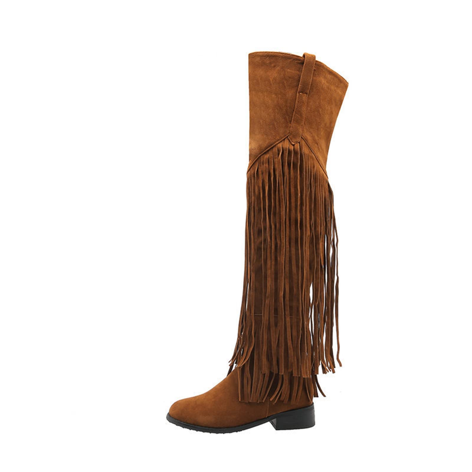 Stivali Equitazione Comodi Pelle Antiscivolo per E Lacci sotto Motivo Stampato a metà Polpaccio Stivali Wellington Stivaletti da Donna Lunghi con Cerniera Leggero Antiscivolo Scarpe