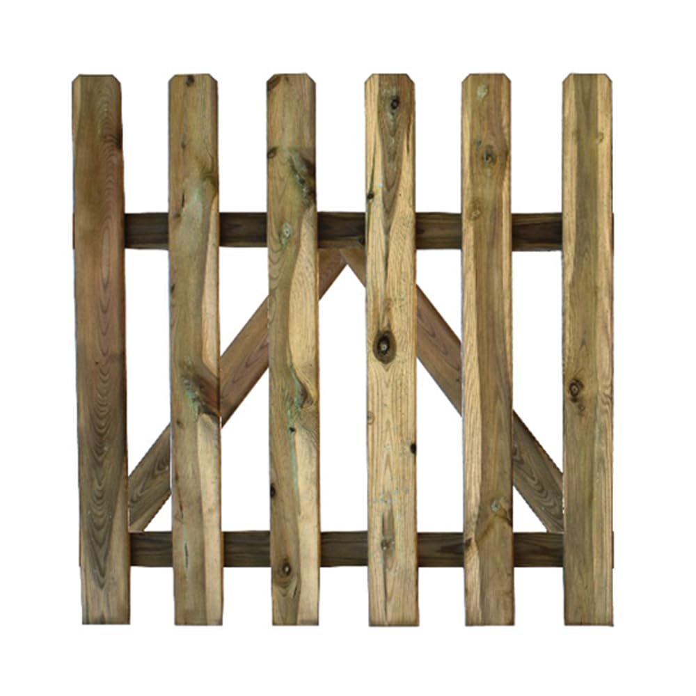 Porta in legno impregnato in autoclave 100 x 100 H cm