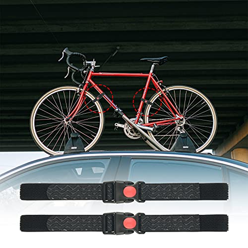 image for Cosmos 2 Pcs Bike Wheel Stabilizer Straps Anti-Slip Adjustable Fasteni