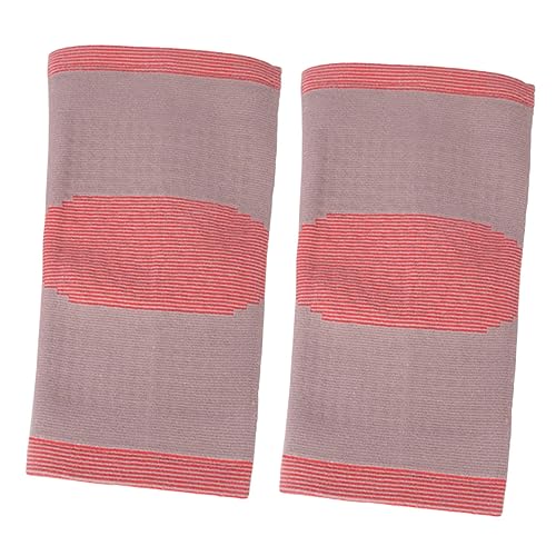 ORFOFE 2Pc Breathable Sports Elbow Guards for Basketball Fitness Warm Arm Protectors for Weightlifting Durable Comfortable Design for Outdoor Activities