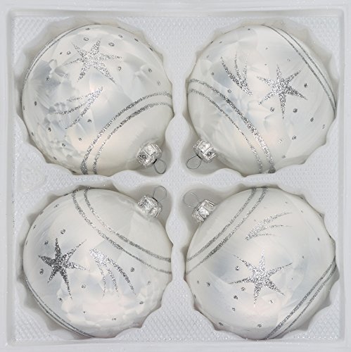 Christbaumkugeln-24.de Set da 4 Pezzi. Set di