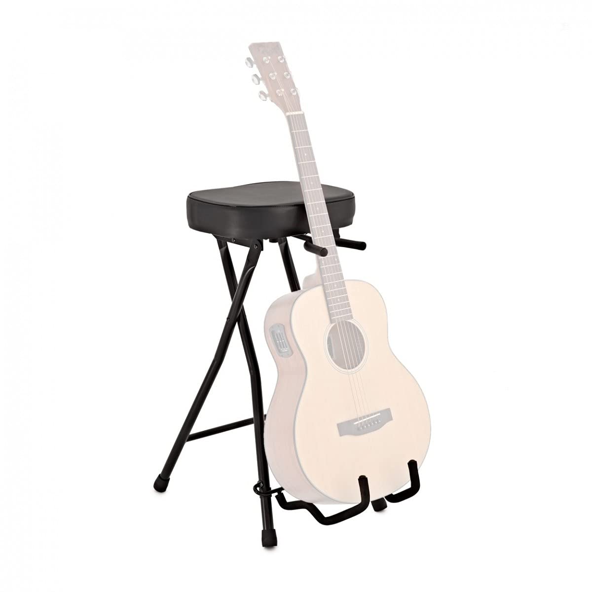 Taburete de guitarra con soporte de Gear4music