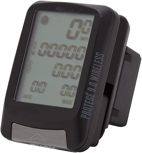 Planet Bike Protegé 9.0 - Computadora inalámbrica para bicicleta, color negro