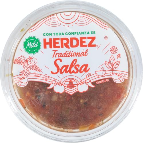 Herdez Traditional Salsa Mild, No Sugar Added, 15 Oz Refrigerated Resealable Tub thumb #10