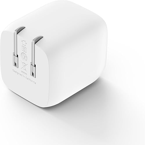 Miniatura 9 de Belkin Bloque de cargador USB C dual de 45 W, carga súper rápida PD3.0 con tecnología GaN - Samsung Galaxy S25, Apple iPhone 17, Air, Pro, Pro Max,