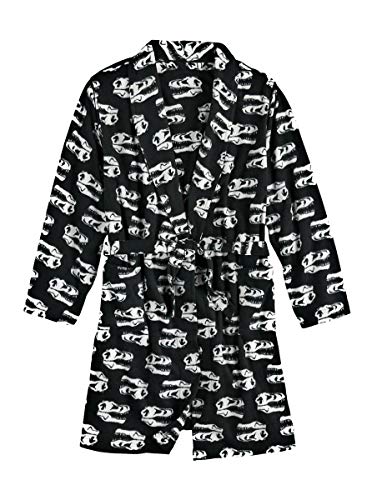 Boys Urban Pipeline Microfleece Lightweight Printed Robe Dinosaur