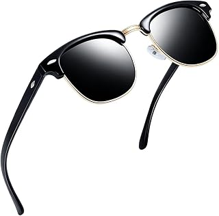 mashamart Club Master Riding Glasses,100% Uv Protection,Mirrored Round Sunglasses For Men & Women Price In India