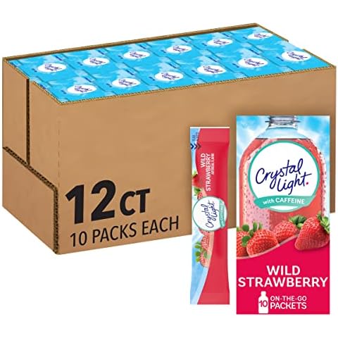 Crystal Light Strawberry On-The-Go Powdered Drink Mix Cover