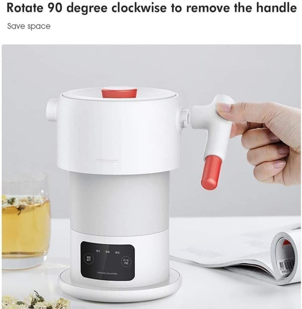 Mini Tetera Eléctrica Plegable 600ml con Control Táctil miniatura 6
