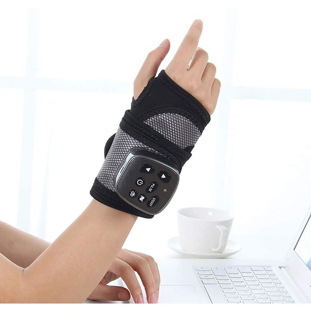 LoJax Massaggiatore Portatile da Polso, Terapia di Vibrazione riscaldata Ricaricabile per rilassare Le articolazioni delle Mani, utilizzato per tendiniti, Sollievo dal Dolore da artrite